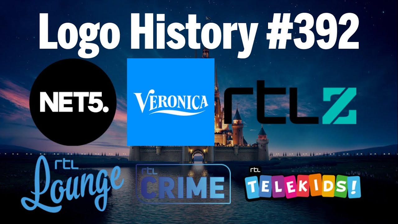 Logo History #392 - Net5, Veronica, RTL Z, RTL Lounge, RTL Crime & RTL Telekids