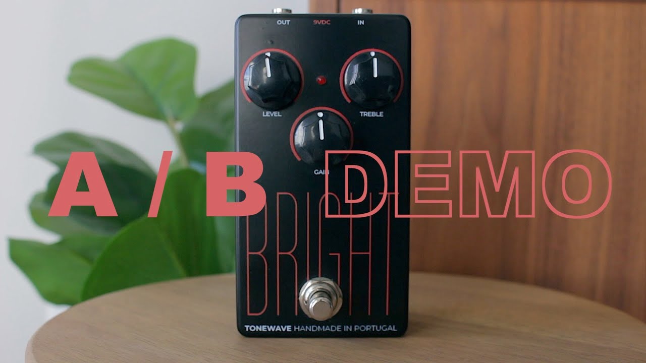 Tonewave BRIGHT Distortion - A/B Tone Demo