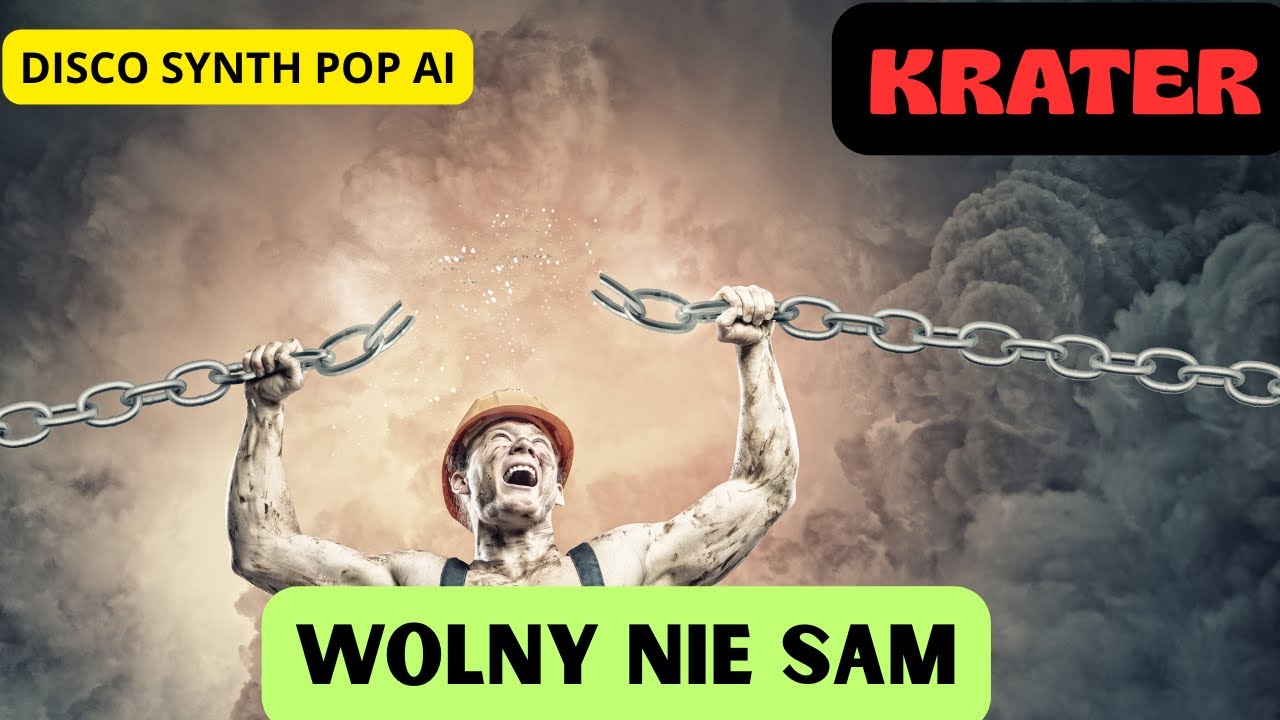 Krater Wolny nie sam (Official Video) Disco Synth Pop AI