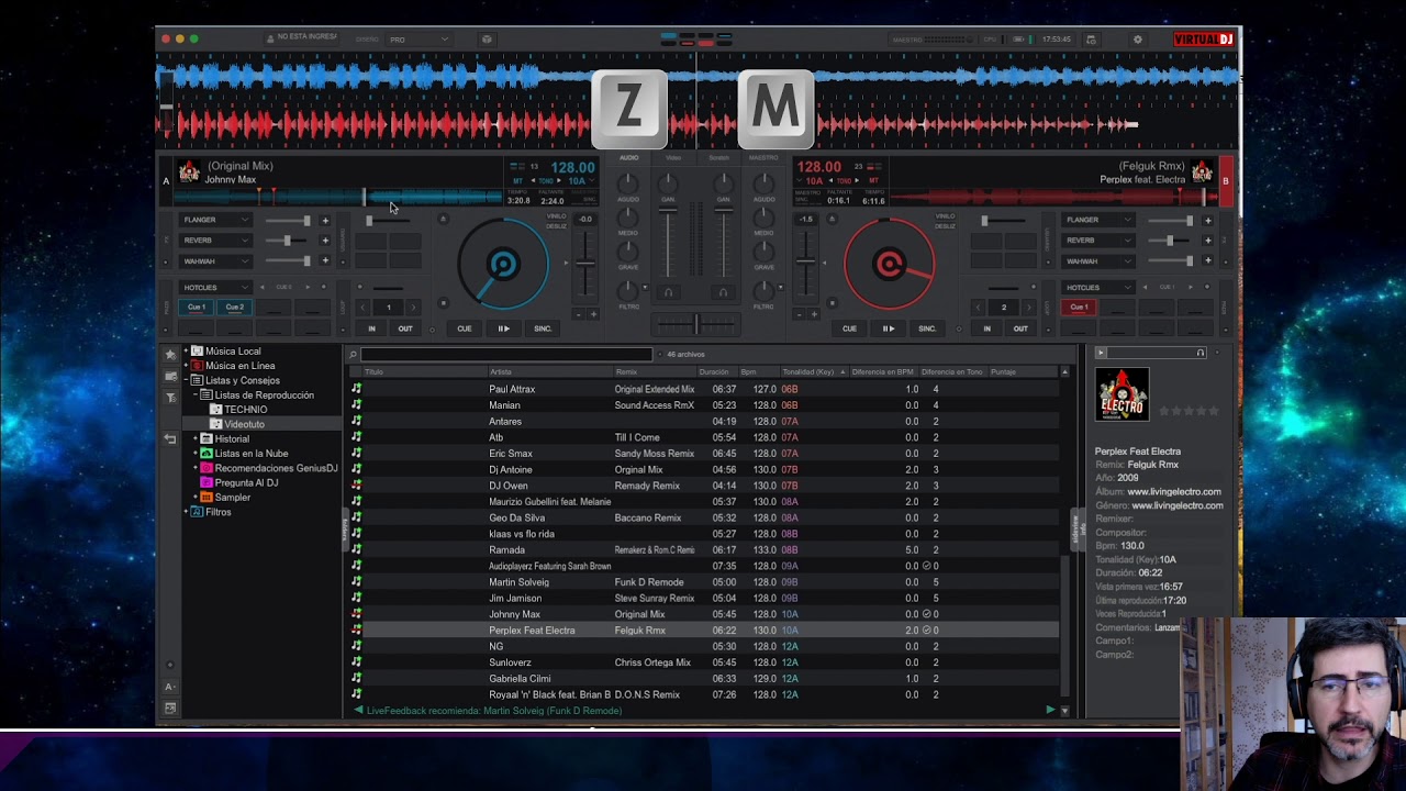 Mapear Virtual DJ a un teclado de ordenador