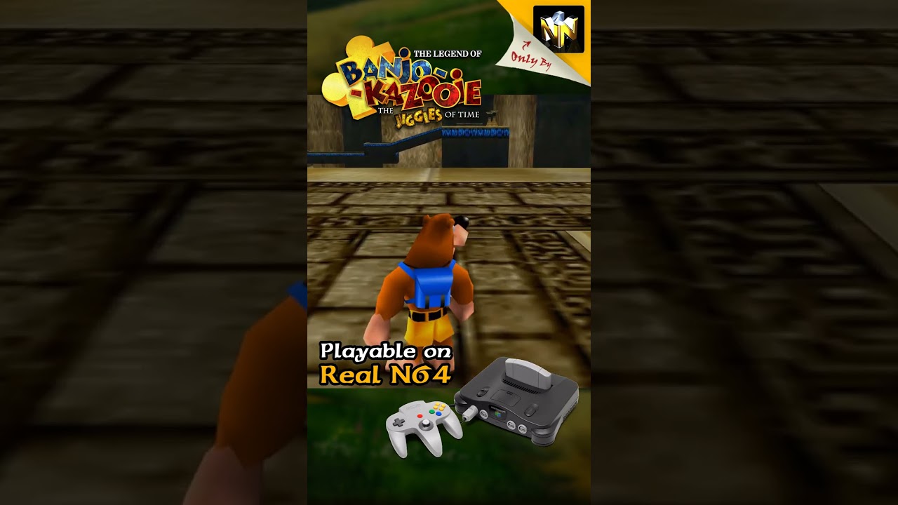 BK Jiggies of Time Zelda BotW Shrine #shorts #n64 #nintendo64