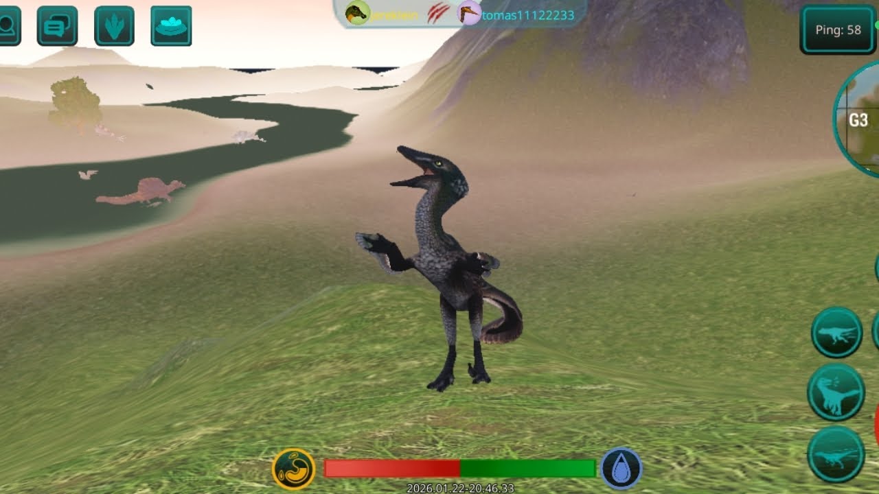 The cursed isles austroraptor video gameplay 