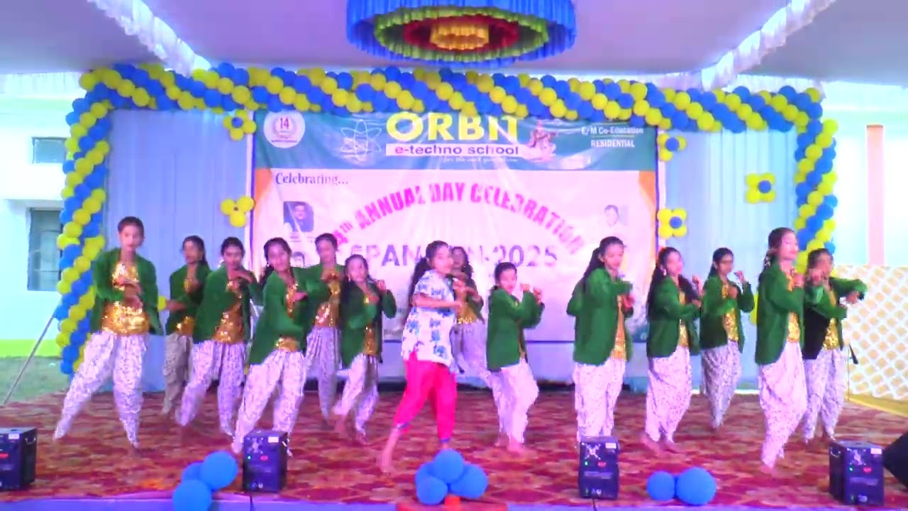 ORBIT e-techno school Annual Day Celebrations (SPANDAN-2025).
