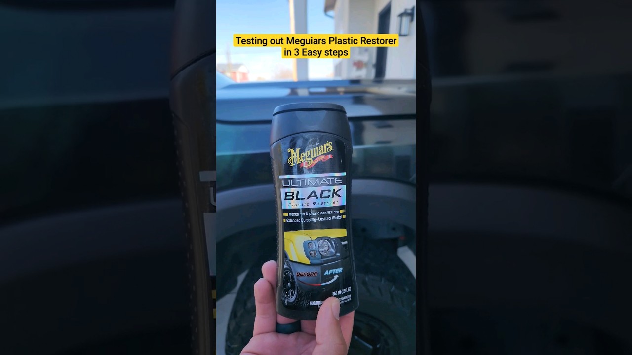 Testing Out Meguiars 