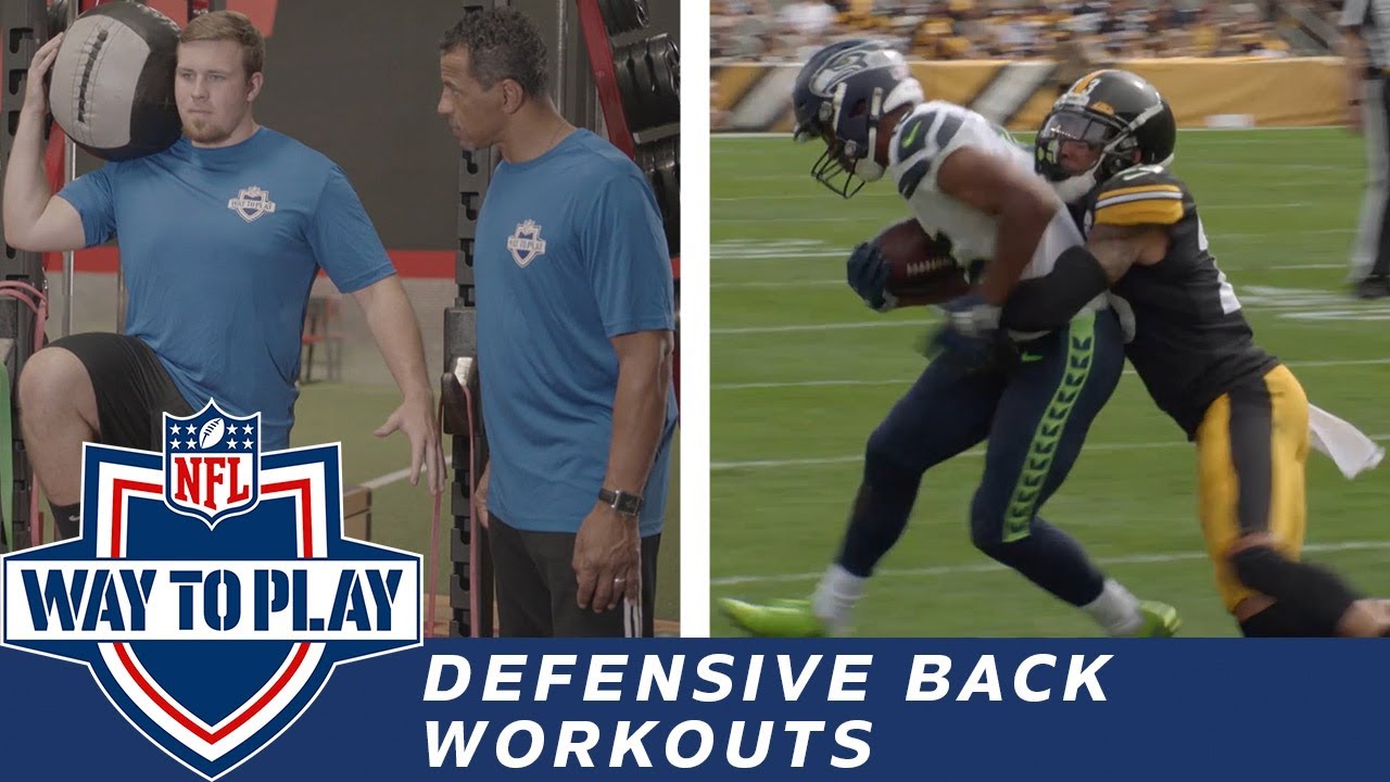 Defensive Back Workouts to Improve Posture, Stability, & Tackling