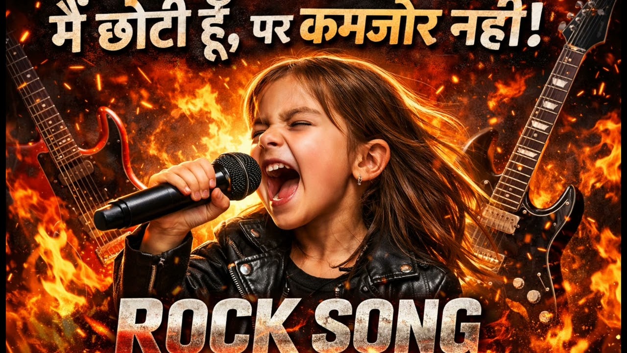Chhoti Si Awaaz, Badi Si Aag 🎸🔥 | Powerful Kid Rock Song