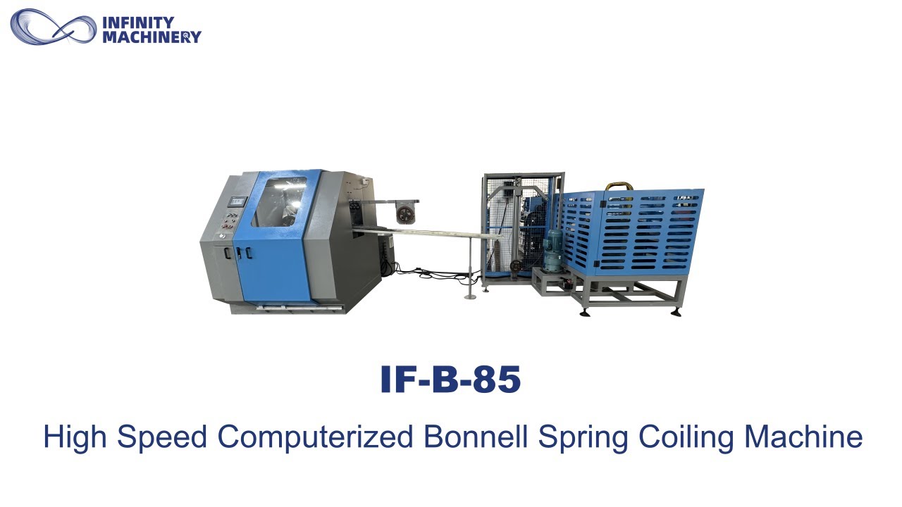 IF-B-85 High Speed Computerized Bonnell Spring Coiling Machine&ndash; Efficient  &middot; Fully Automatic!
