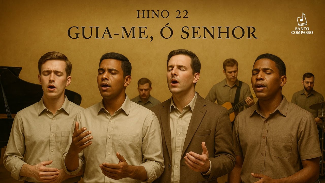 Hino 22 CCB - Guia me, &oacute; Senhor (estilo Coral Americano)