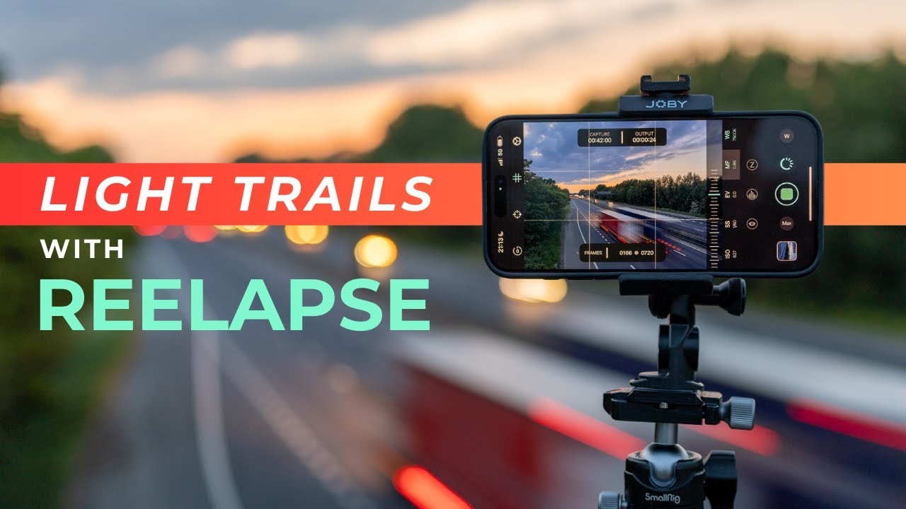 Master Motion Blur and Light Trails with ReeLapse: iPhone Time-Lapse Tutorial 🌆🎥