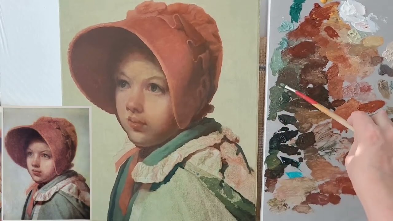 Портрет А. Венециановой, ч.6.
