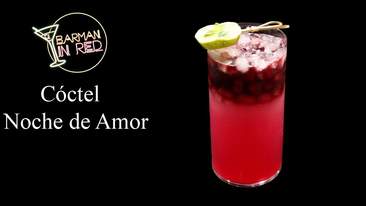 Como hacer el cóctel NOCHE DE AMOR