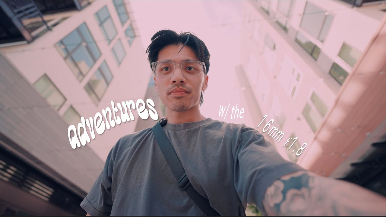 adventures w/ the sony 16mm f1.8 | vlog 010