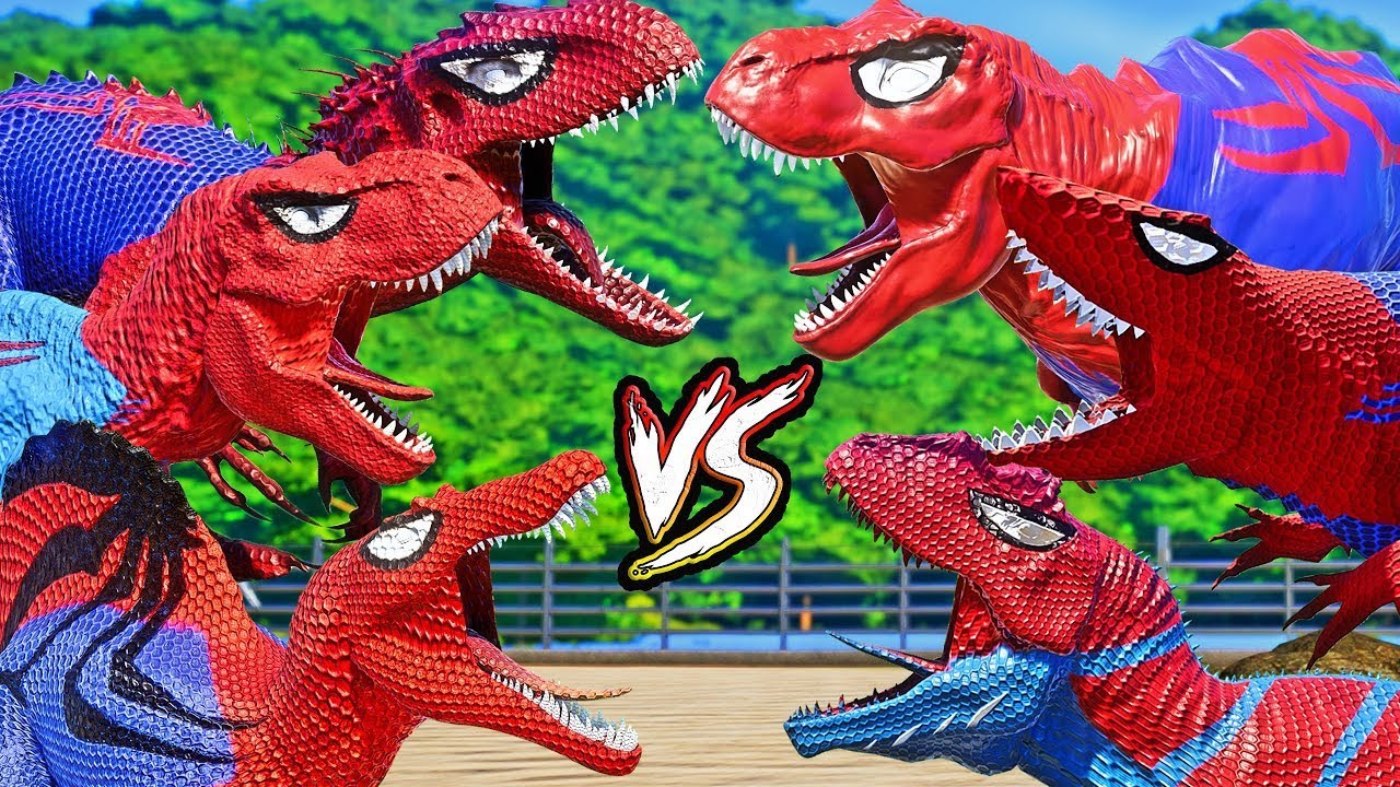 ALL RED SPIDER-MAN ARE FIGHT! | SuperHero PRO Team!