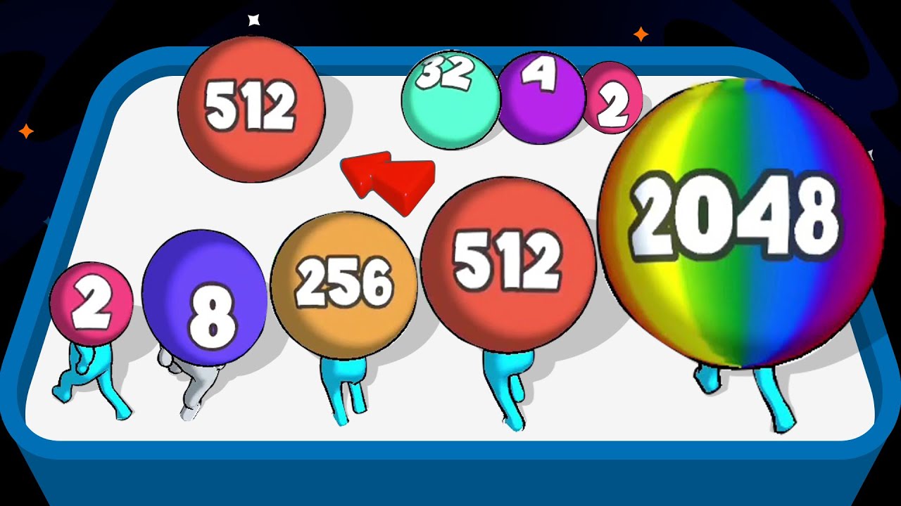 Merge 2048 Race - Number Games (Freeplay)