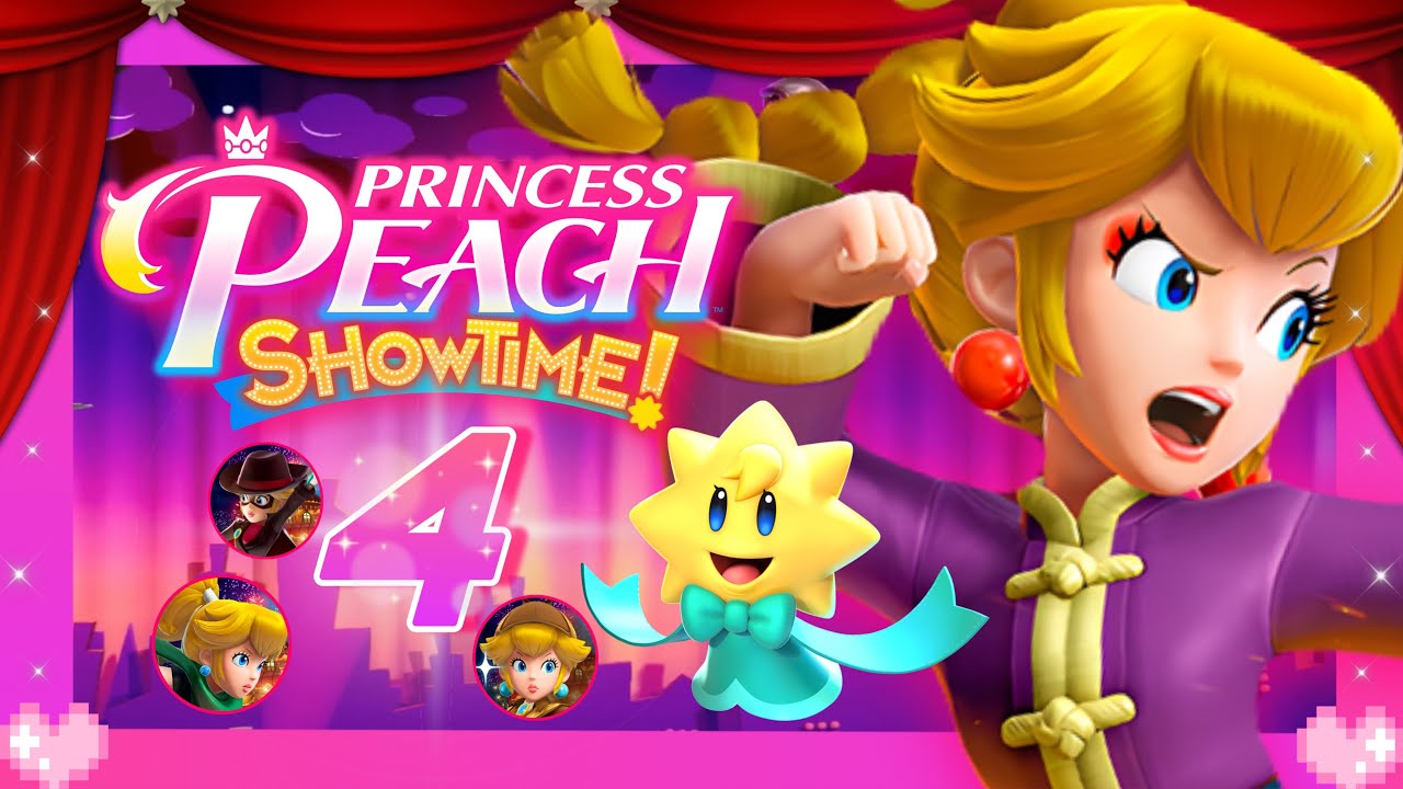 💗 Princess Peach Showtime! - Floor 4 Gameplay Walkthrough 100% (4k) 💗