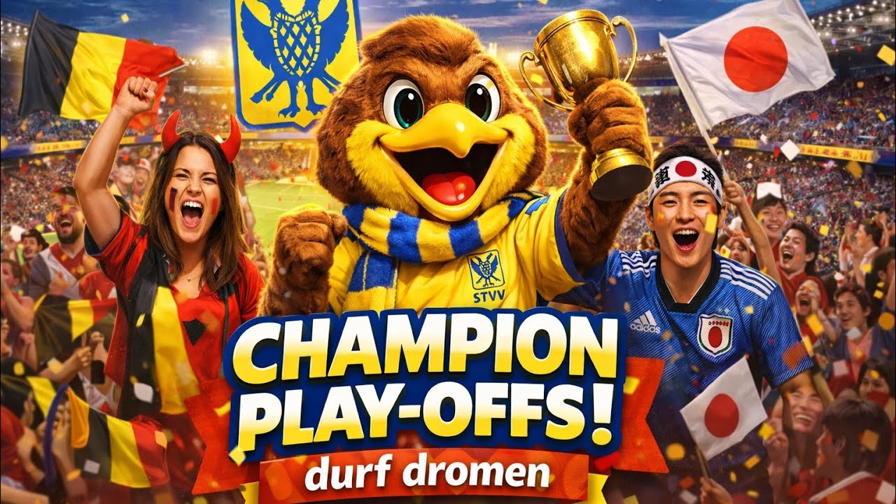 Durf Dromen 💛💙 | De STVV Champion Play-offs Athem! #STVV (FANMADE)