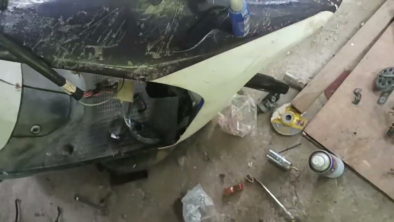 Liquid cooled set up for 90cc dio1