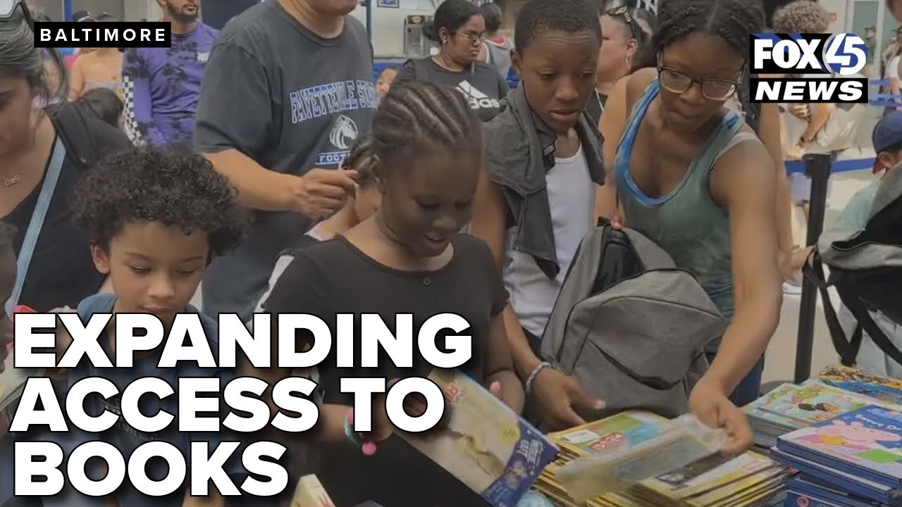 Champions of Courage: Our Kids Read expands access to books for Baltimore children