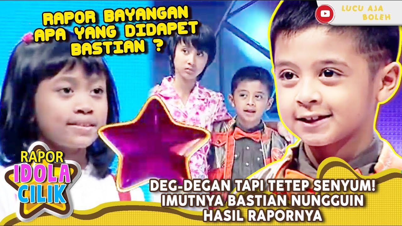 DEG-DEGAN TAPI TETEP SENYUM! IMUTNYA BASTIAN NUNGGUIN HASIL RAPORNYA - RAPOR IDOLA CILIK