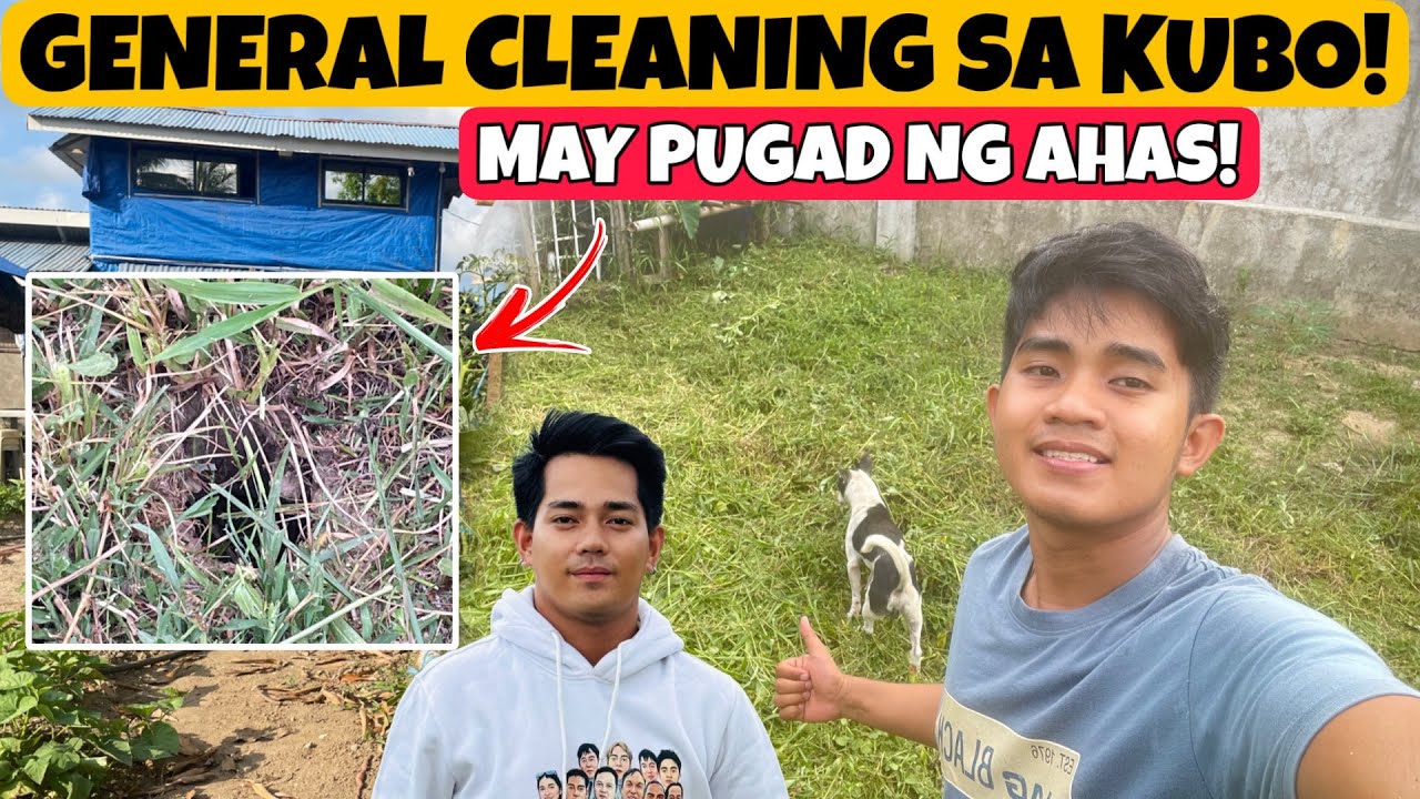 📌 GENERAL CLEANING SA KUBO! MAY PUGAD NG AHAS! @Justinesdailylifeph 