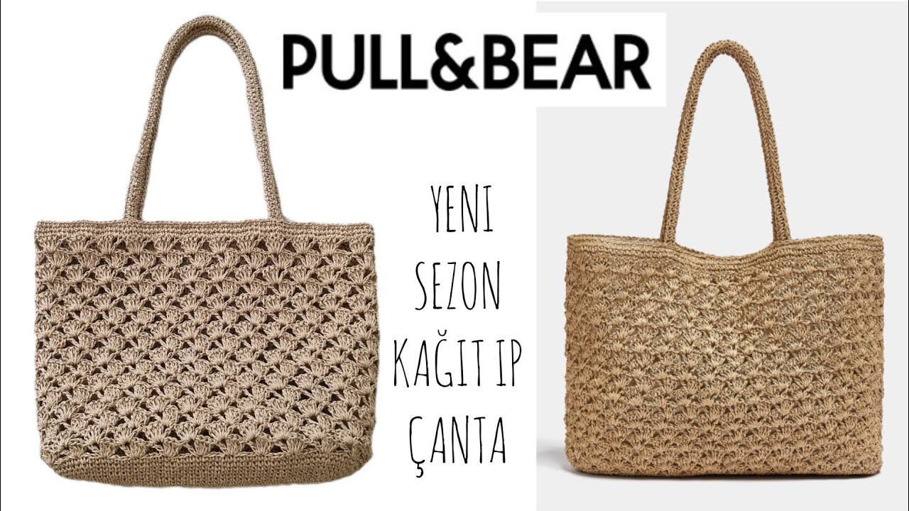 PULL&BEAR KAĞIT İP ÇANTA YAPIMI