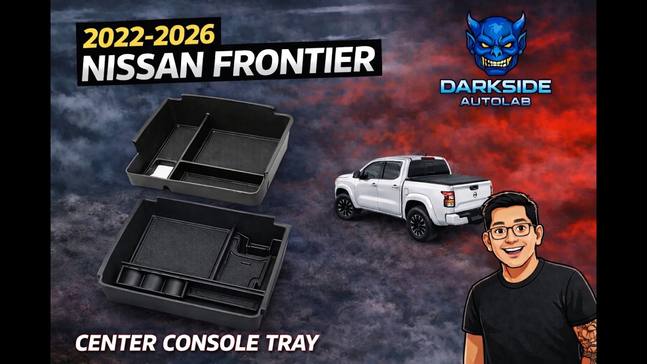 Modded Car. Com  2022-2026 Nissan  Frontier organizer trays