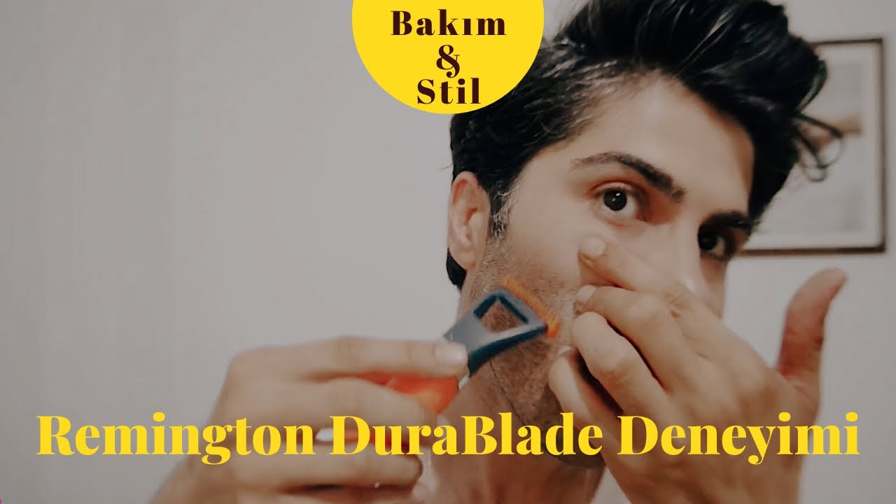 Makine ile Traş Oluyorum| Remington DuraBlade Deneyimi | Erkek Bakım