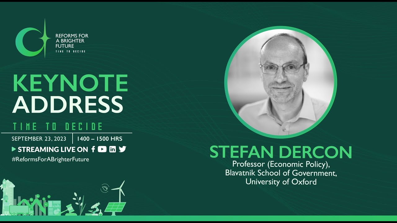 What determines a country's progress? I Political Economy, Elite Bargains & Economic Reform in Pak