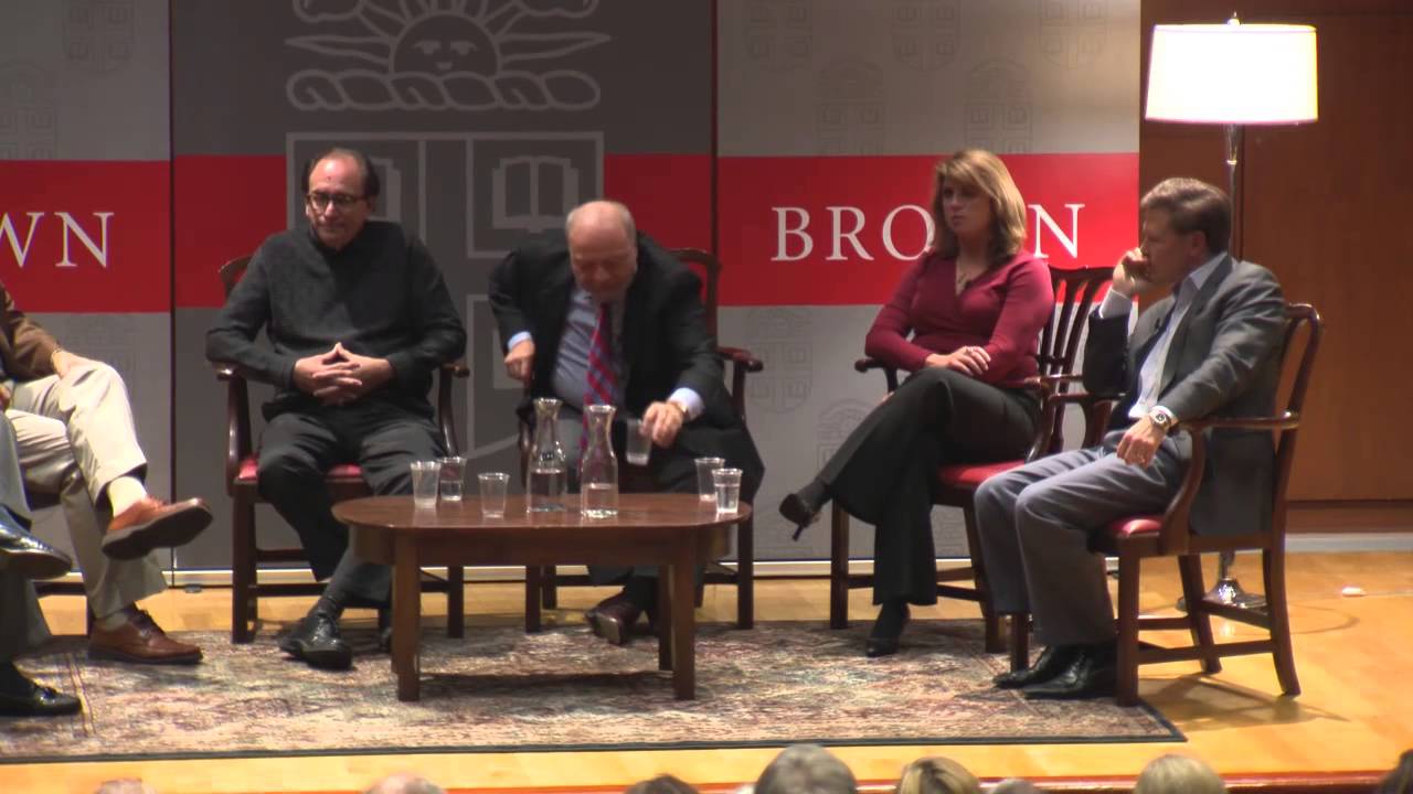 Thriller Writers Panel at Brown University