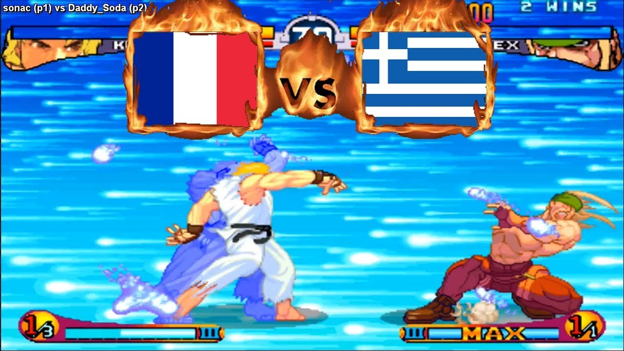Street Fighter III 2nd Impact: Giant Attack - sonac [FRA] vs [GRC] Daddy_Soda
