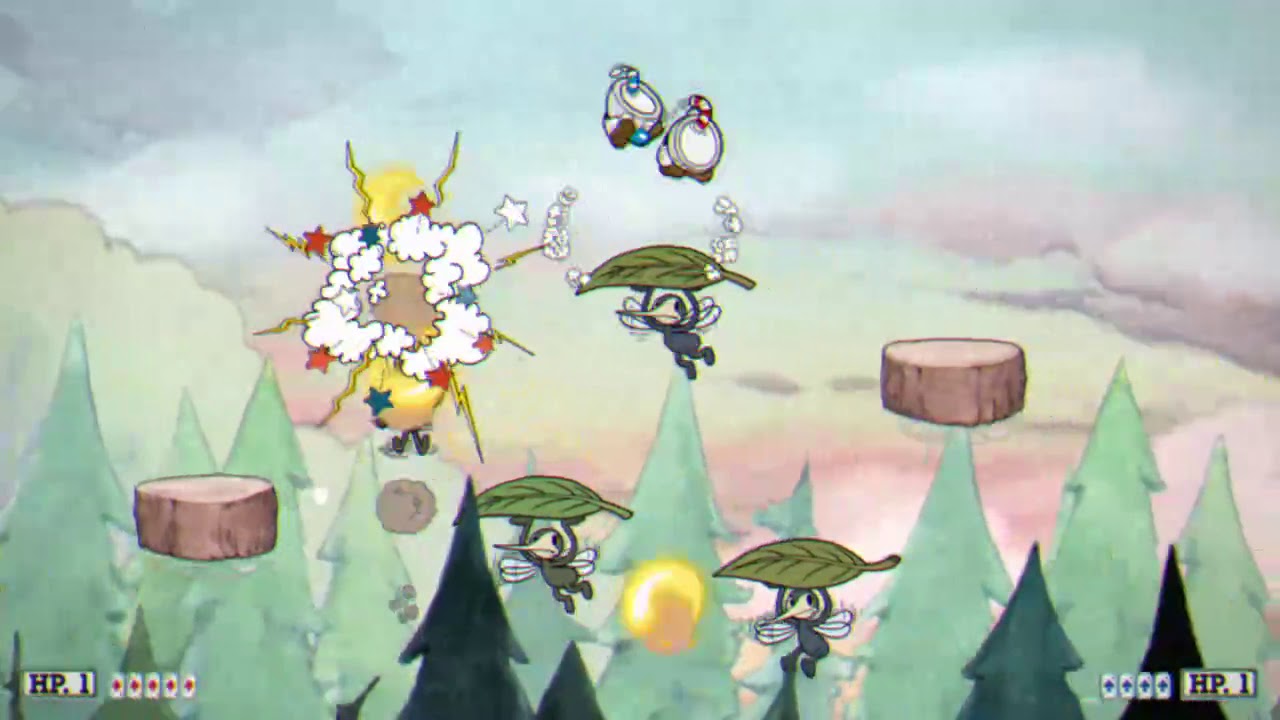 Cuphead - Koco finally loses it - Koco plays with BearFriend part 10