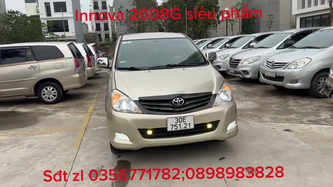 Innova 2008G máy gầm cực chất về đổ xăng là đi