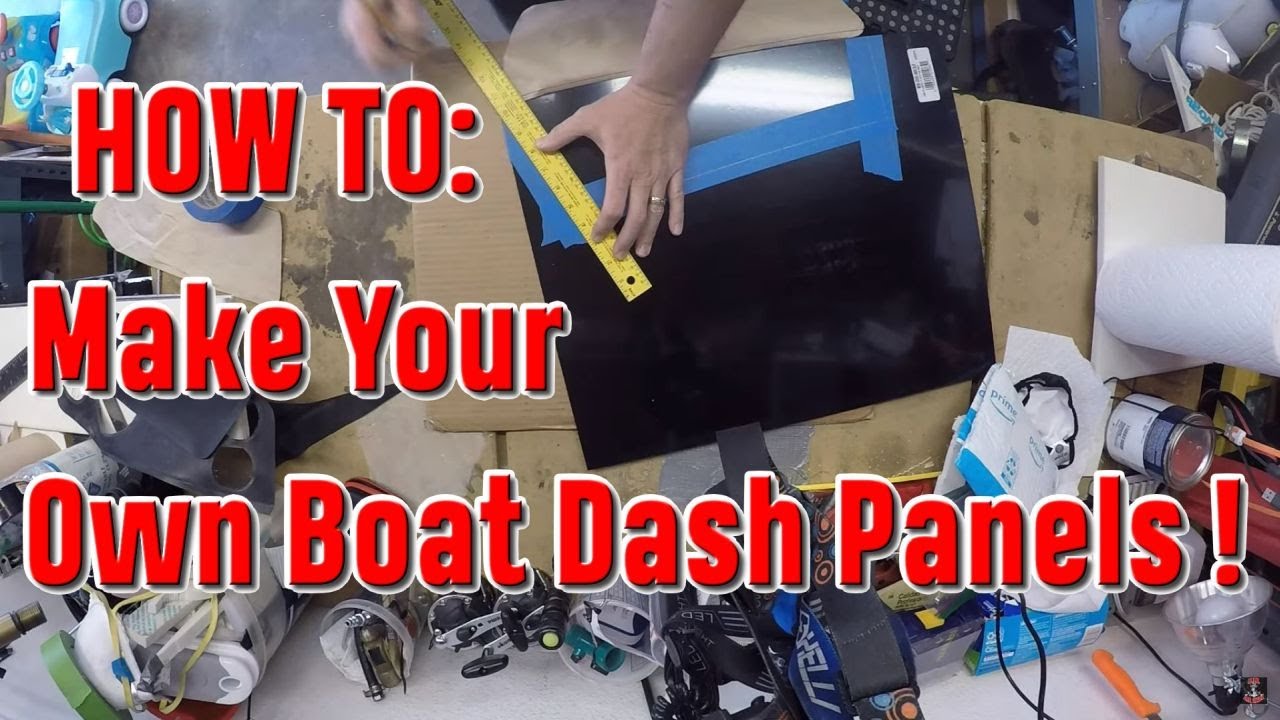 How To Make Your Own Boat Dash Panels | Arima Sea Chaser Boat Restoration | Eps. 11