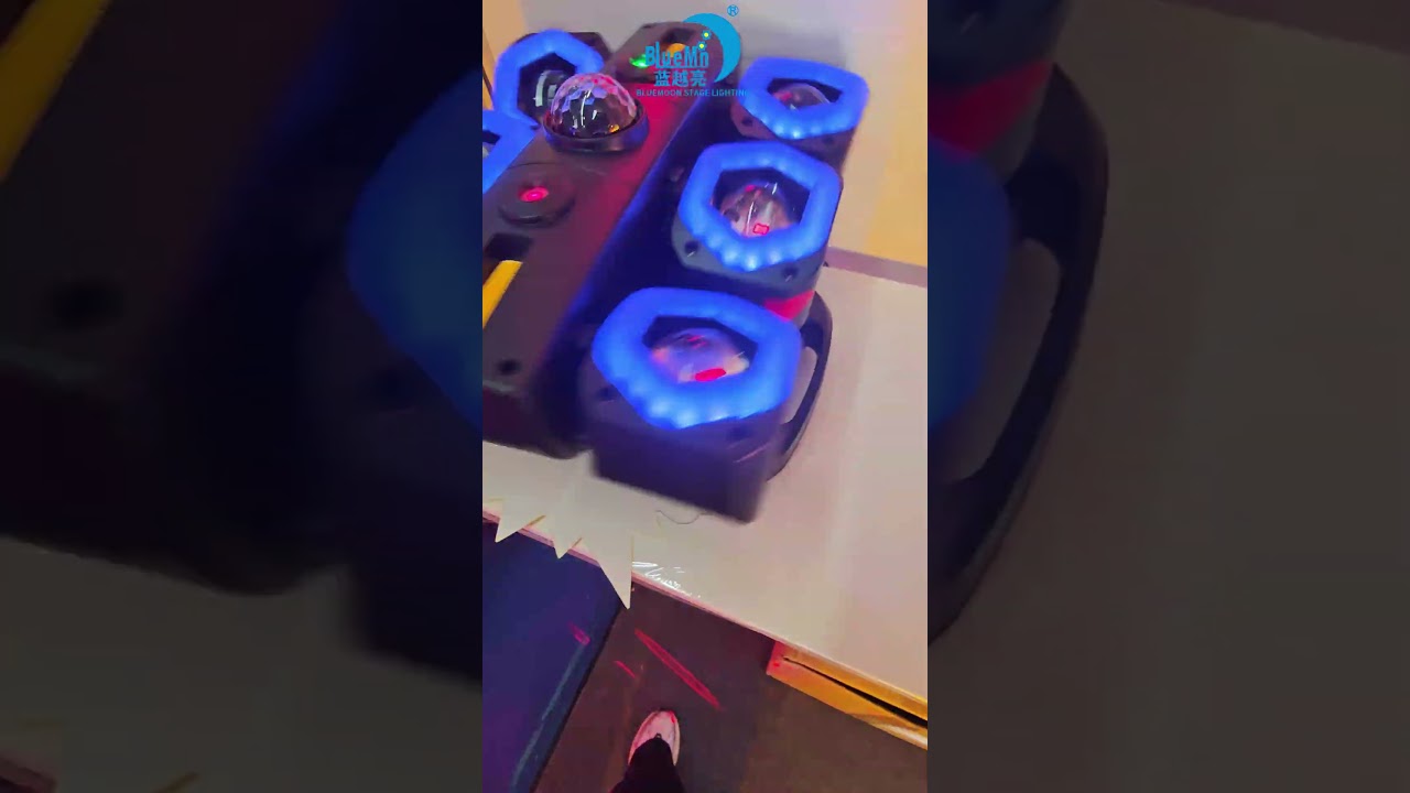 YQ009 Six-headed Pirate Ship Moving Head Light for disco dj ktv party event