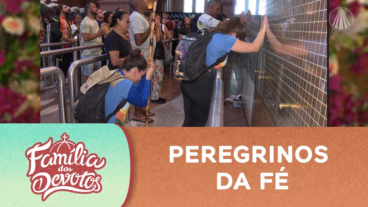 Micheli e Bárbara chegam ao Santuário Nacional depois de 4 dias de caminhada!