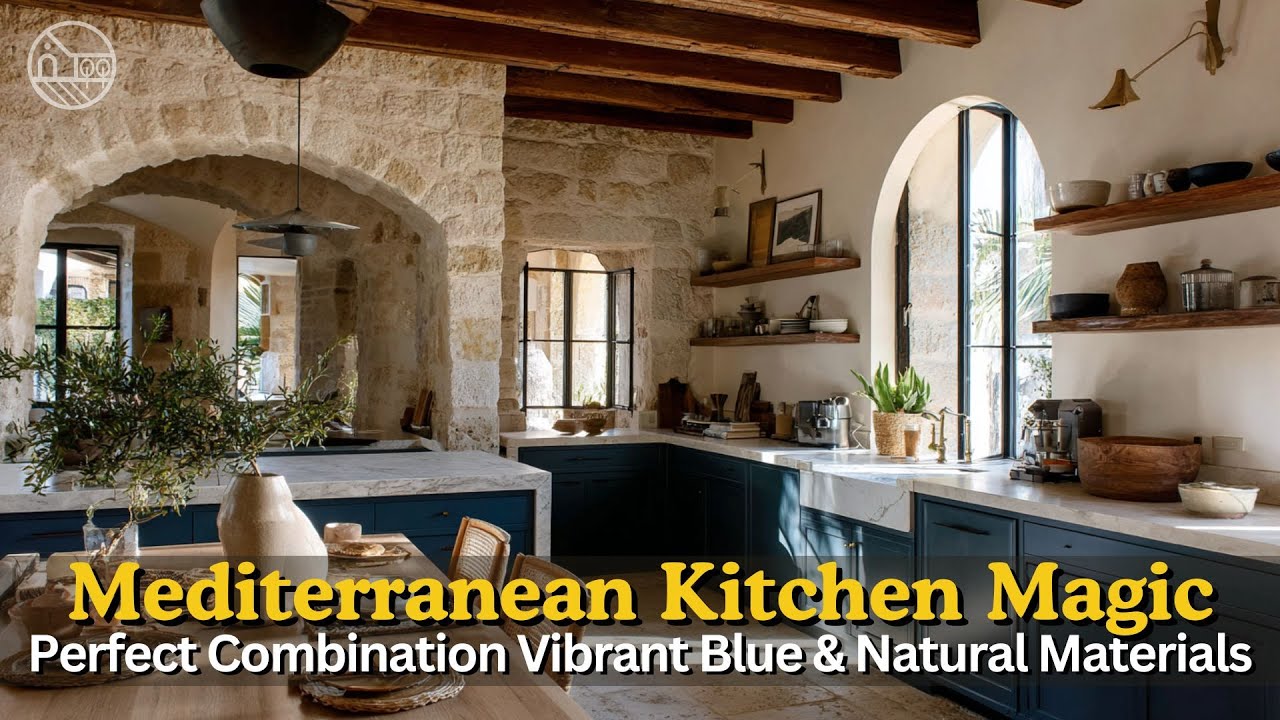 Алхимия средиземноморской кухни: как яркий синий и натуральные материалы создают волшебство