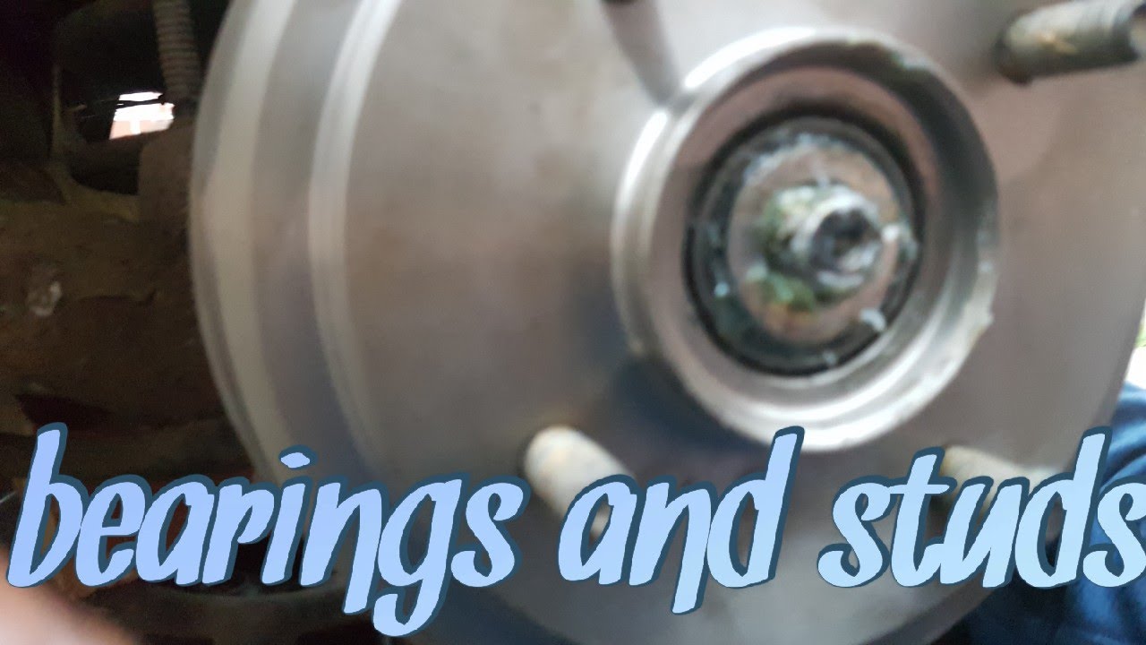 Chevrolet matiz rear bearings and studs