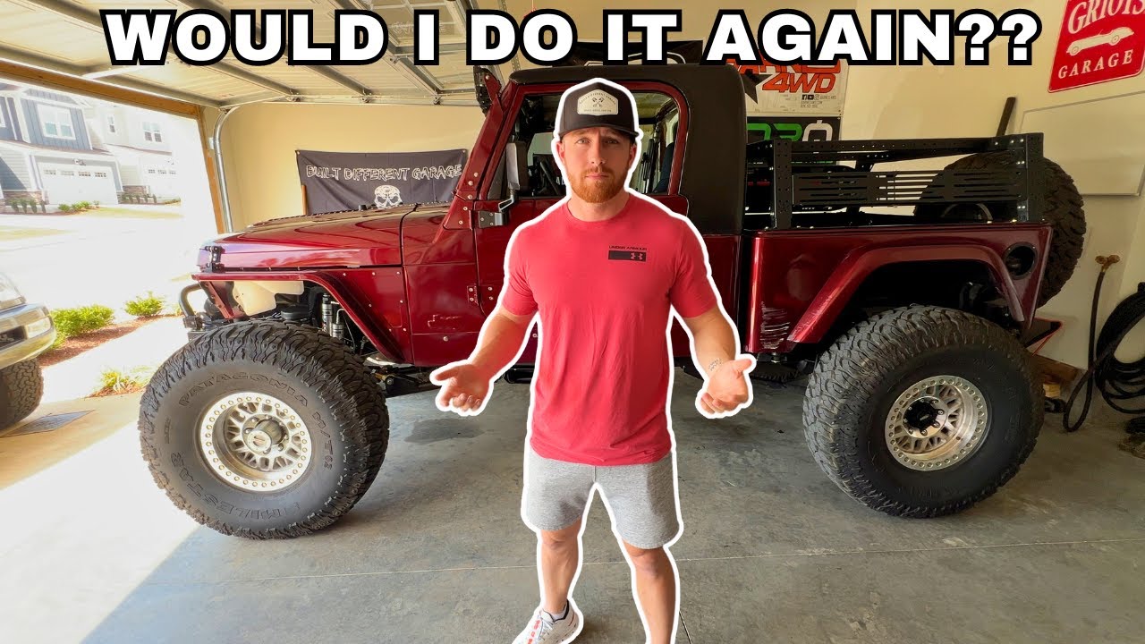ПЛЮСЫ/МИНУСЫ замены рамы моего TDK JEEP | Мои мысли
