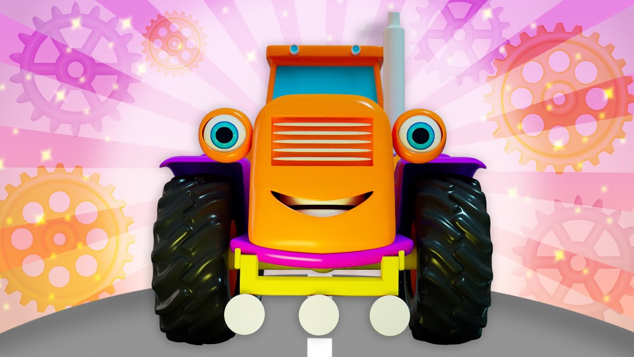 Tractorul Muncitorul 2 ►  3D – Cântece Pentru Copii – COLECȚIE – Cu Dragoste Pentru Copii