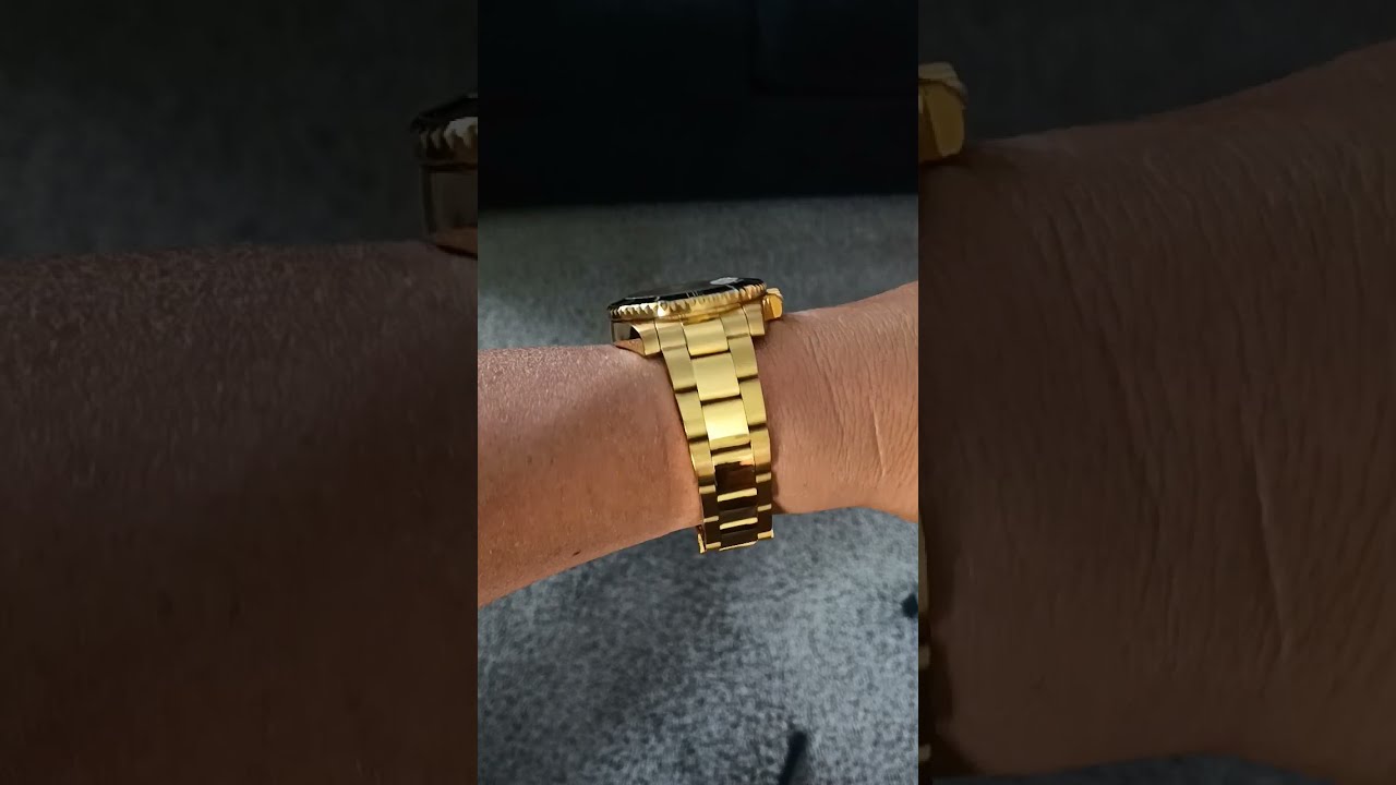 Pagani Design | Gold Submariner Homage Watch
