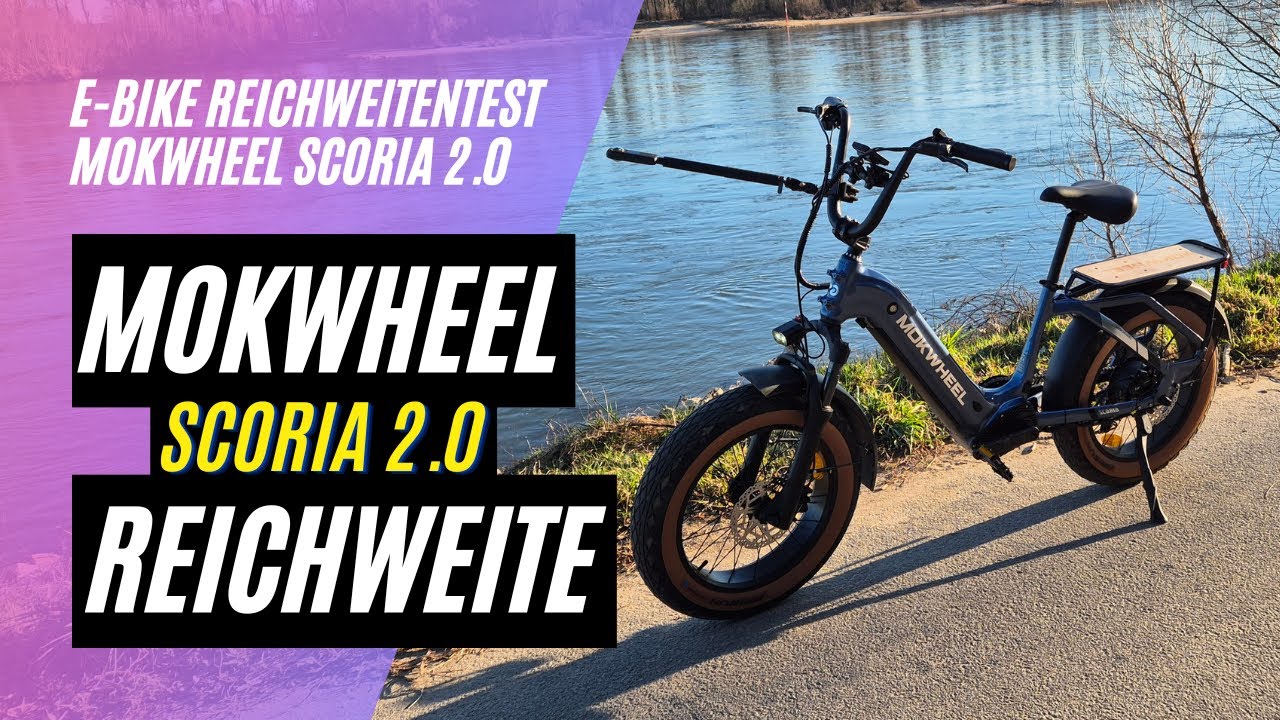 🚲 Mokwheel Scoria 2.0  🏆 Reichweitentest (48V; 19,6AH; 250W)