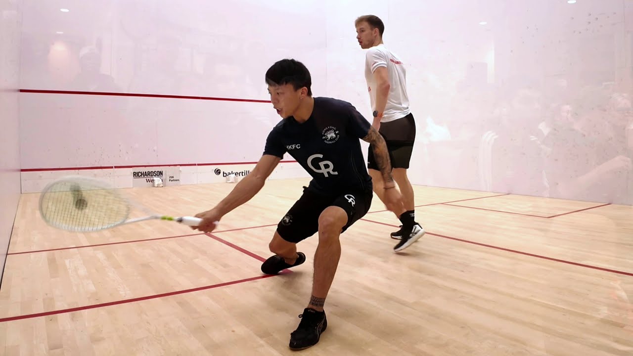 Pro Squash--Alex Lau(WR #42) v Yannick Wilhelmi(WR #53)--Full Match