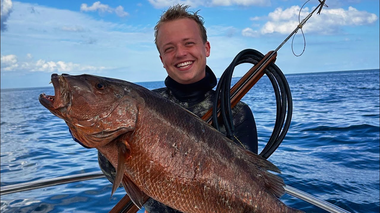 GIANT Cubera Snapper Catch And Cook!