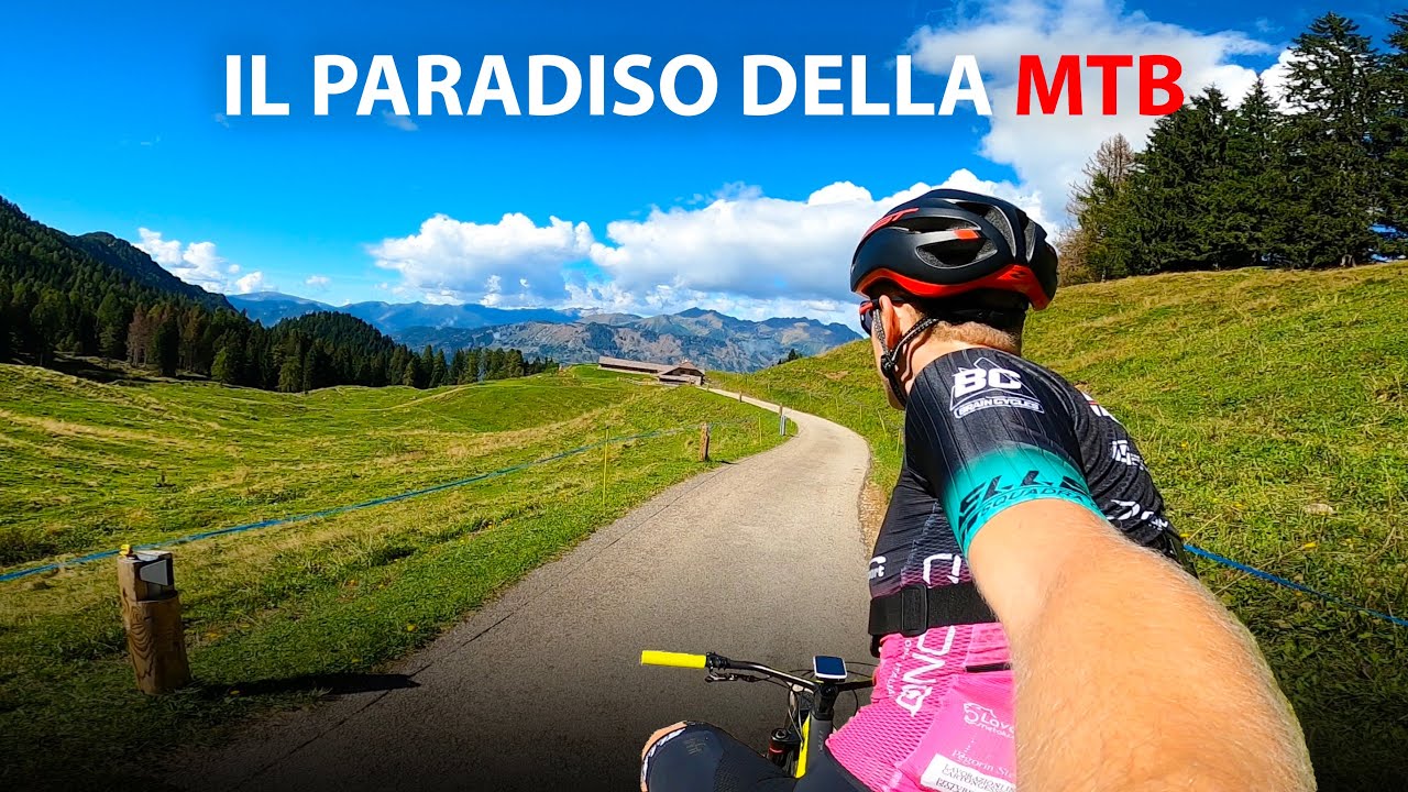 I luoghi più belli delle DOLOMITI in MTB - *caduta*