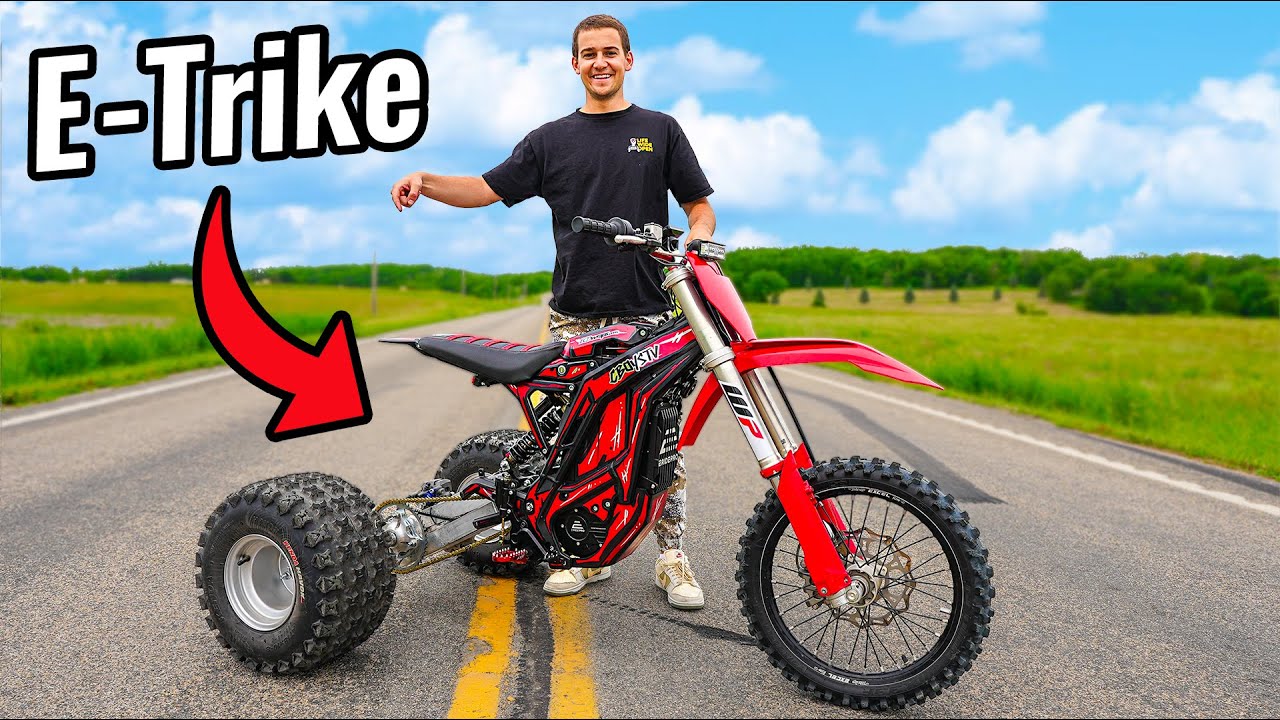 E-Bike Three Wheeler Testing!