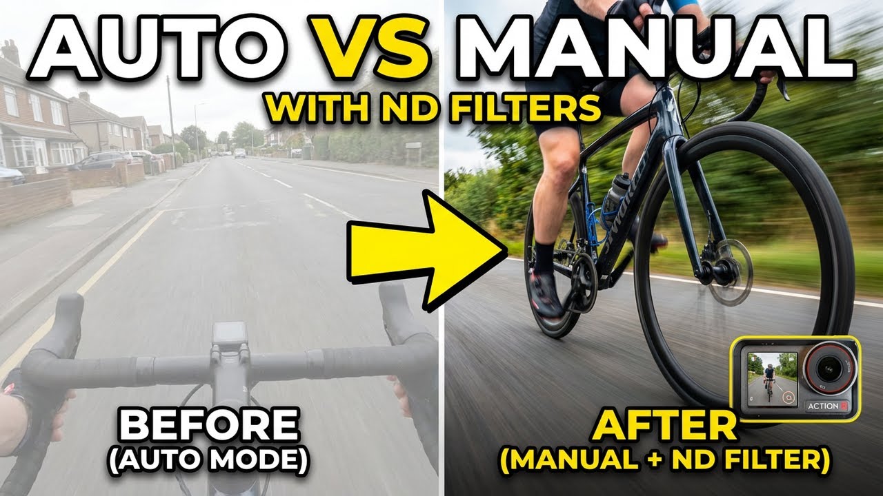 Auto Mode vs Manual with ND Filters – DJI Action 5 Pro