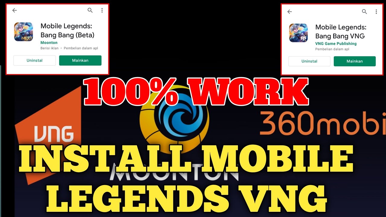 CARA INSTALL MOBILE LEGENDS VIETNAM VNG DI PLAYSTORE TERBARU 2021~WORK 100%