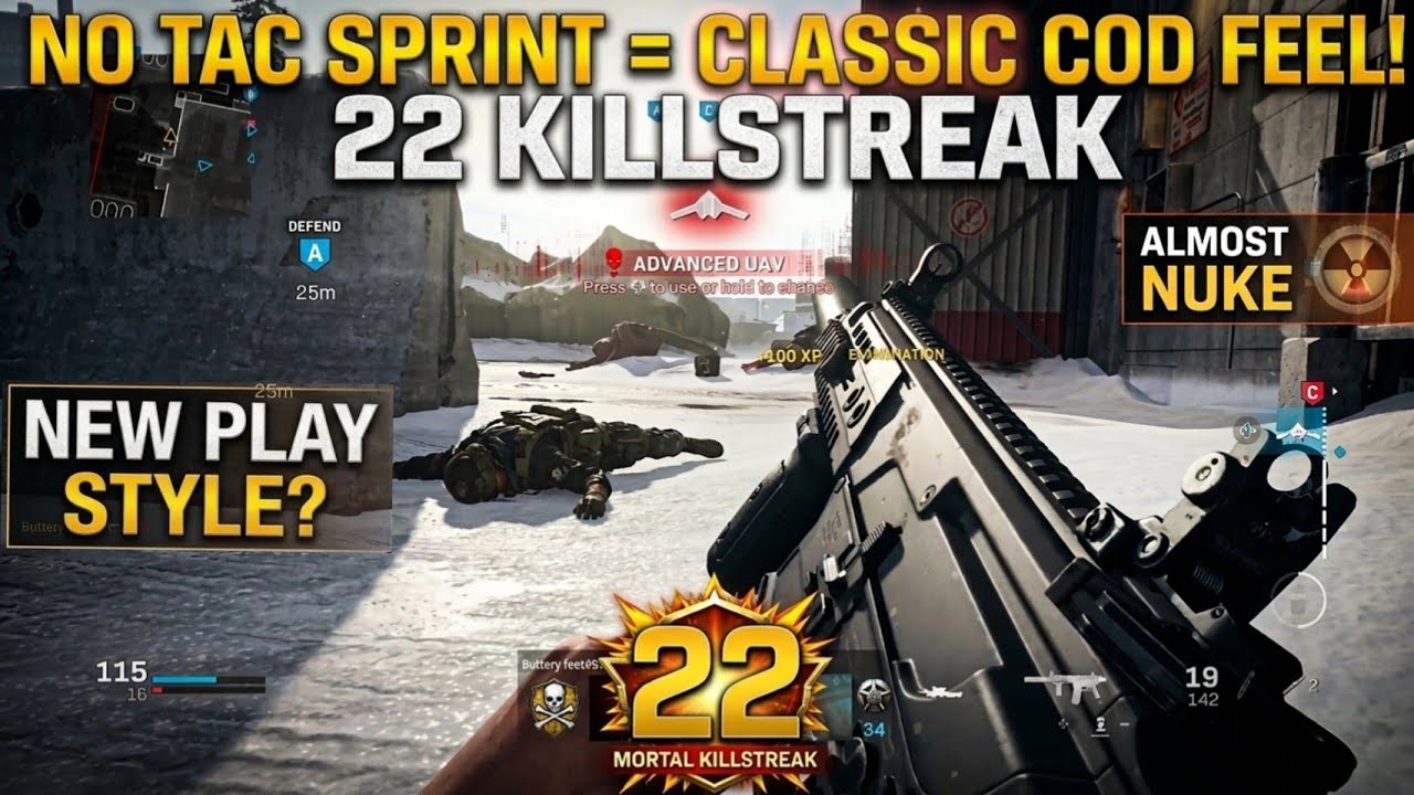 (24-4) Playing Modern Warfare 2019 Without Tac Sprinting
