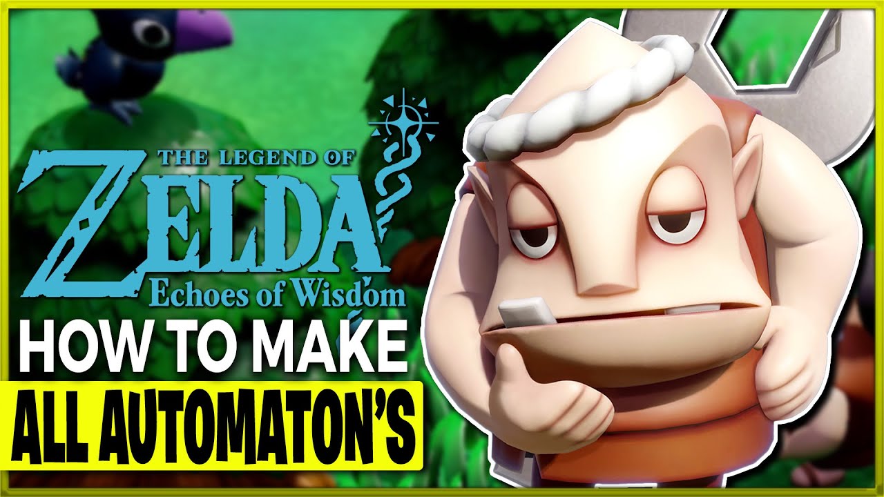 Как получить всех автоматонов в Legends of Zelda: Echoes of Wisdom