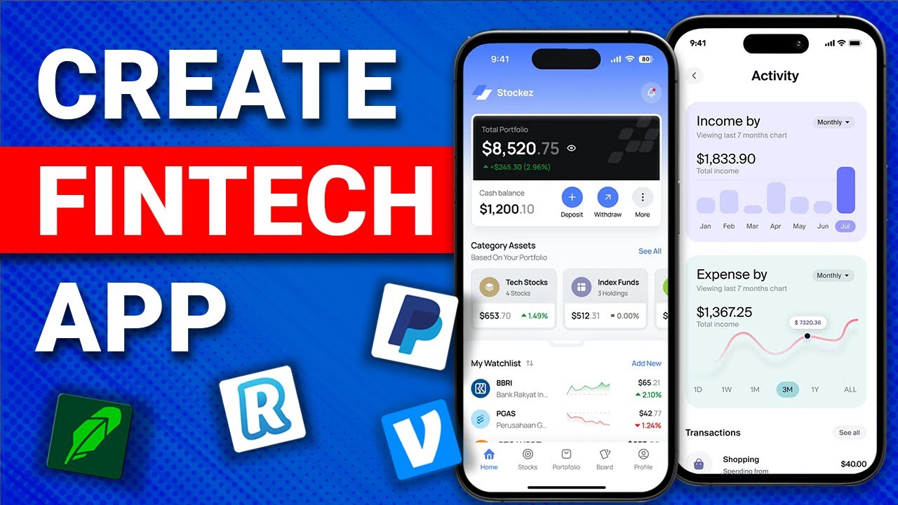 Fintech App Development - How to Create Your Own Fintech App in 2026?